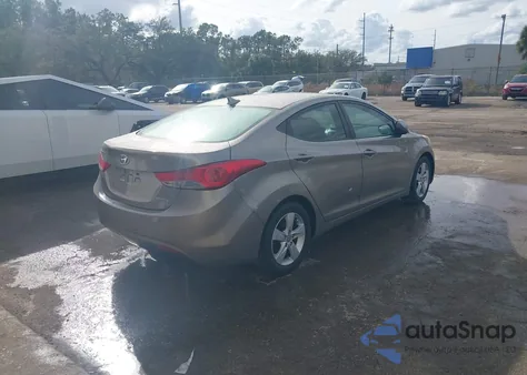 2013 Hyundai Elantra Gls from USA, damaged, VIN 5NPDH4AE4DH394669